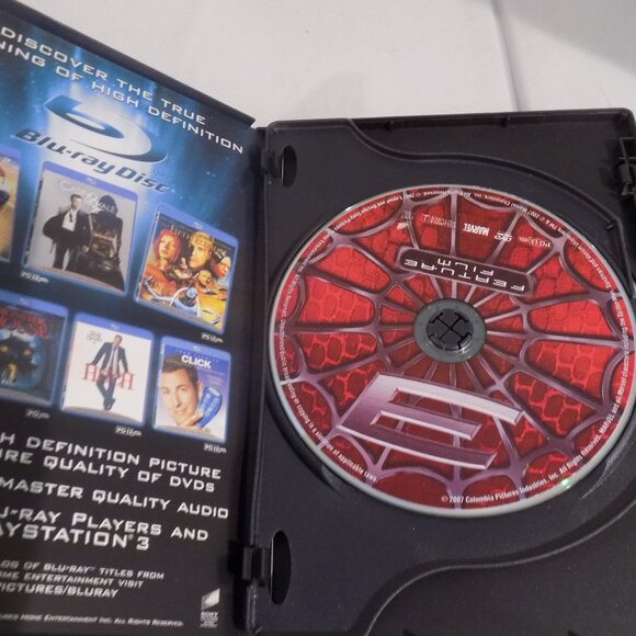 Spider-Man 1, 2 and 3 DVDS Lot of 3 Movies Plus Special Edition Disc - Picture 6 of 10